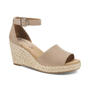 Style & Co. Women's 10W Beige Beige / Nude Espadrille Wedge Sandals NIB